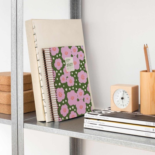 AGENDA ESCOLAR SEMANAL A5 2026/27 18 MESES ESPIRAL MIQUELRIUS PLUS COROLAS MR34616