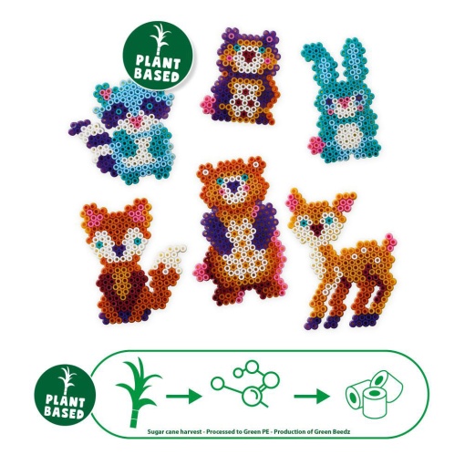 Missangas - animais da floresta SES Creative Beedz