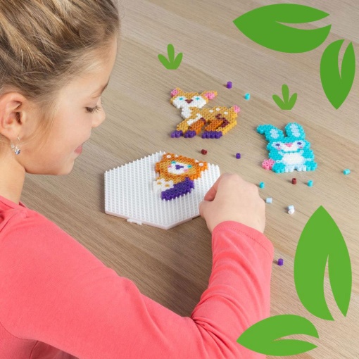 Missangas - animais da floresta SES Creative Beedz