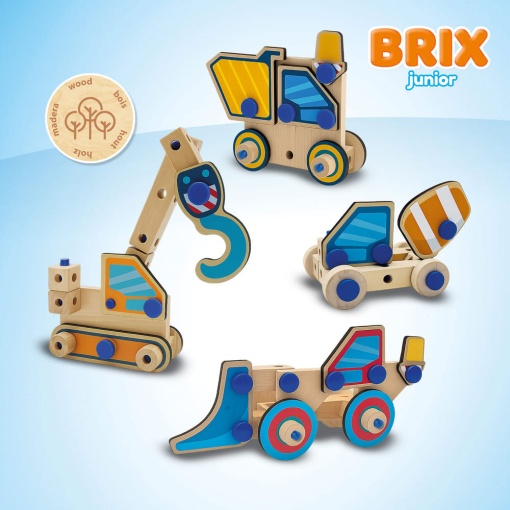 Brix Junior - construcción de vehículos SES Creative I Learn