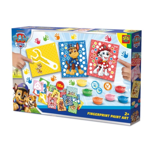 Paw Patrol - Finger Painting 6 Colors SES Creative