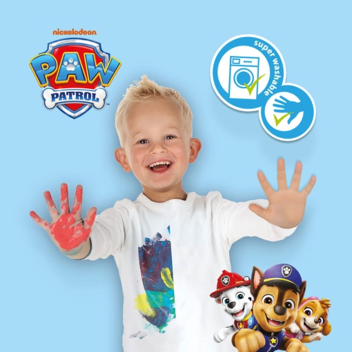 Paw Patrol - Finger Painting 6 Colors SES Creative