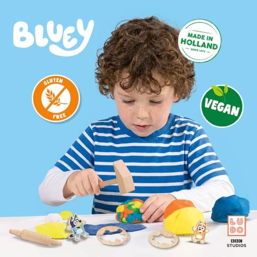 Bluey - mega set de plasticina com acessórios SES Creative