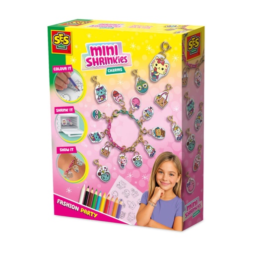 Mini Shrinkies - charms Fashion Party SES Creative Hobby