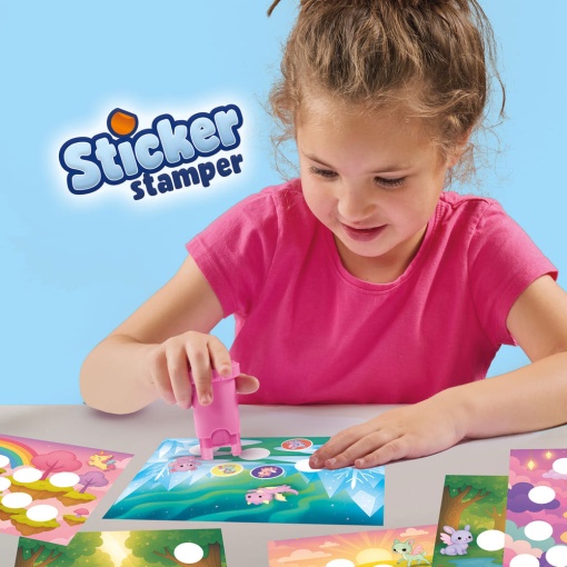 Sticker stamp - fantastic animals SES Creative I Learn