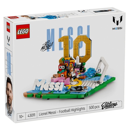 LEGO Editions Lionel Messi - Momentos destacados del fútbol 43011