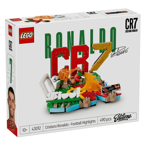 LEGO Editions Cristiano Ronaldo - Momentos destacados del fútbol 43012