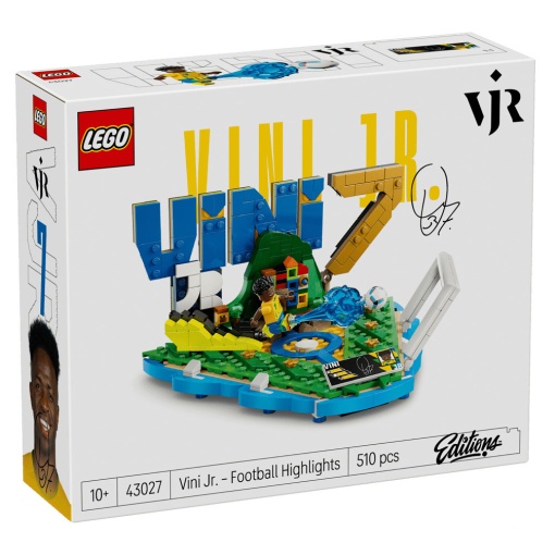 LEGO Editions Vini Jr. - Momentos destacados del fútbol 43027