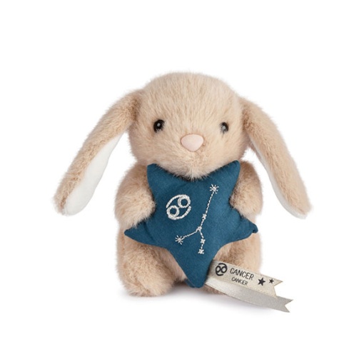 Conejo de peluche beige, 12 cm, DOUDOU ET COMPAGNIE, cangrejo Doudou Astro
