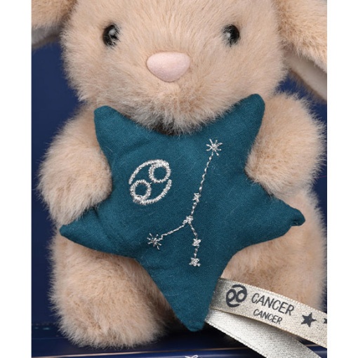 Conejo de peluche beige, 12 cm, DOUDOU ET COMPAGNIE, cangrejo Doudou Astro