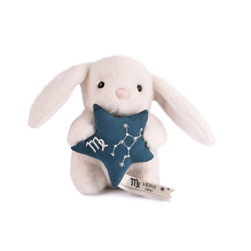 Conejo de peluche blanco 12cm DOUDOU ET COMPAGNIE Doudou Astro Virgem