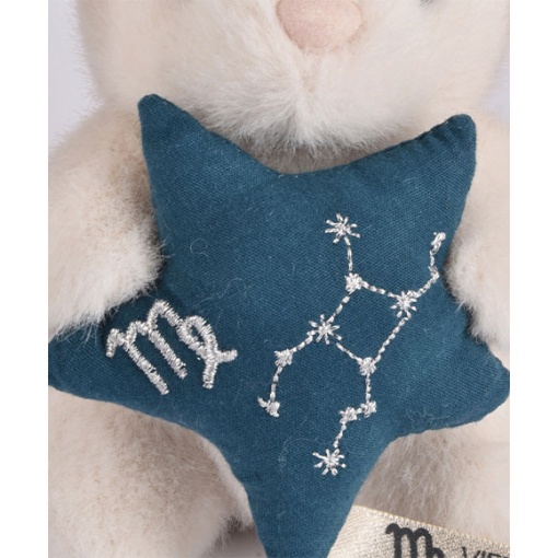 Conejo de peluche blanco 12cm DOUDOU ET COMPAGNIE Doudou Astro Virgem