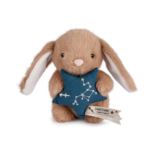 Conejo de peluche marrón 12cm DOUDOU ET COMPAGNIE Doudou Astro Sagitario