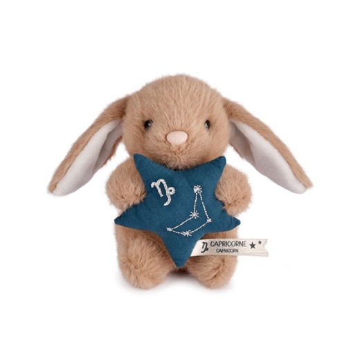 Conejo de peluche marrón 12cm DOUDOU ET COMPAGNIE Doudou Astro Capricornio