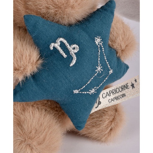 Conejo de peluche marrón 12cm DOUDOU ET COMPAGNIE Doudou Astro Capricornio