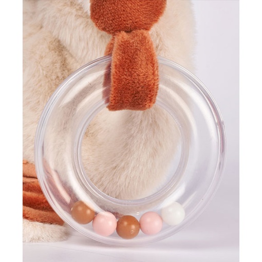 Doudou sonajero zorro de Mina, 18cm. DOUDOU Y COMPAGNIE Mina y Timo