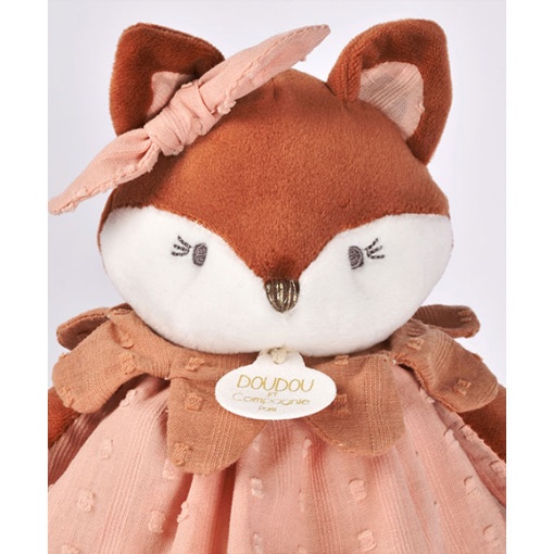 Doudou zorro Mina 29cm DOUDOU ET COMPAGNIE Mina et Timo