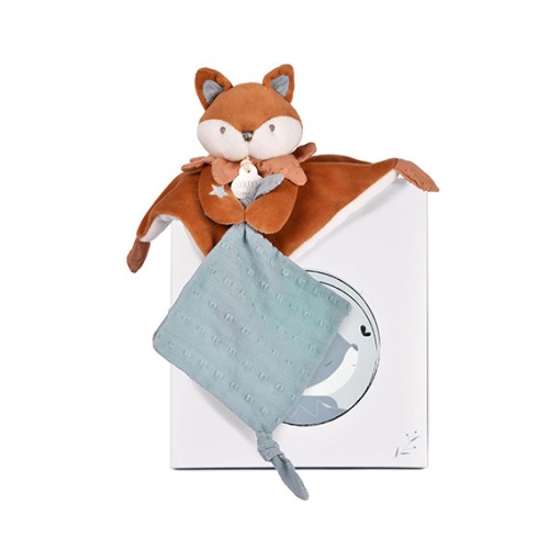 Doudou Timo porta chupete zorro 20cm DOUDOU ET COMPAGNIE Mina et Timo