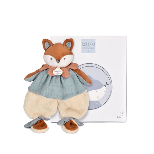 Doudou zorro Timo 29cm DOUDOU ET COMPAGNIE Mina et Timo