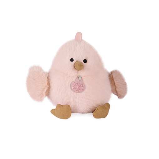 Peluche Chick Chick Rosa 15cm DOUDOU ET COMPAGNIE