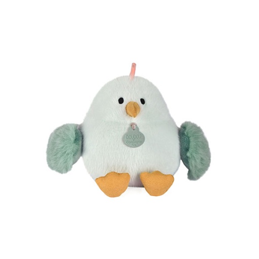 Piou peluche pollito verde almendra 15cm DOUDOU ET COMPAGNIE