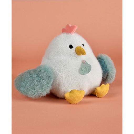 Piou peluche pollito verde almendra 15cm DOUDOU ET COMPAGNIE