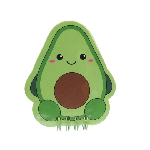 Bloco de notas iTotal Fresh Market Ava, o abacate