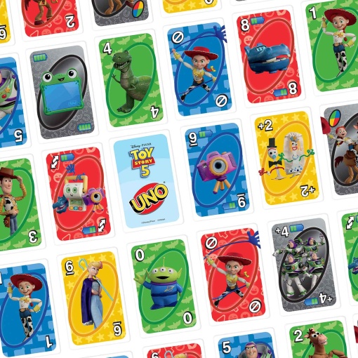Uno Disney Pixar Toy Story 5 Mattel GAMES JLN03