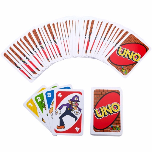 Uno Super Mario Mattel GAMES DRD00