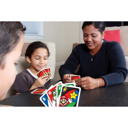 Uno Super Mario Mattel GAMES DRD00