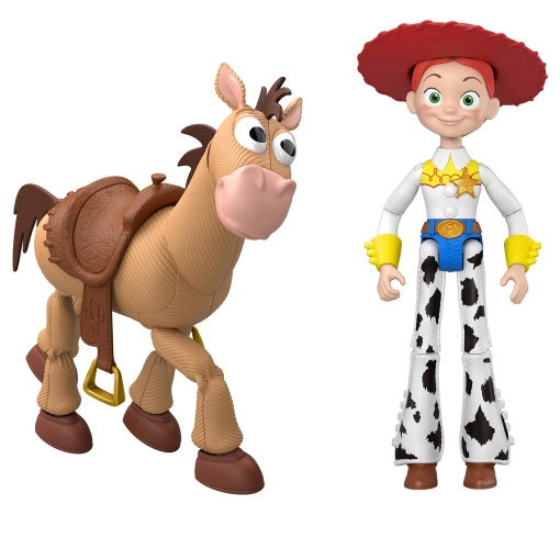 Disney Pixar Toy Story 5 play scale Jessie e bala no alvo 22cm Mattel JKV21