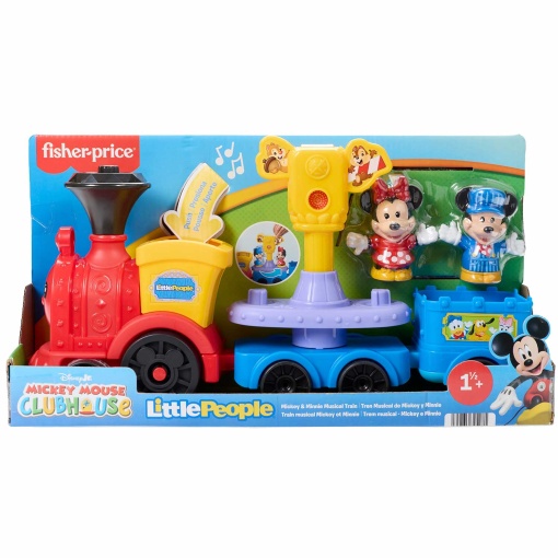 Mickey and Minnie Musical Train FISHER-PRICE Mickey Mouse Clubhouse Mattel JKB04