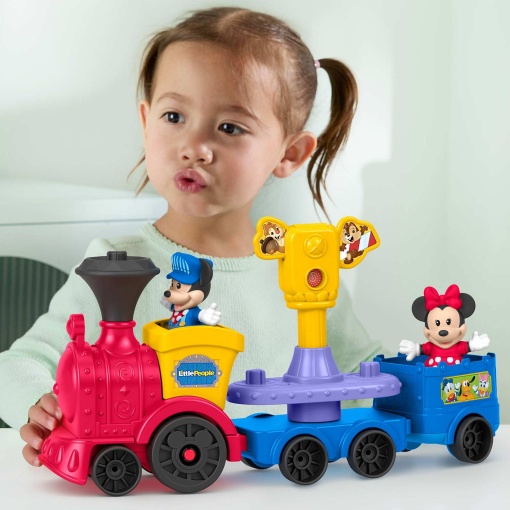 Mickey and Minnie Musical Train FISHER-PRICE Mickey Mouse Clubhouse Mattel JKB04