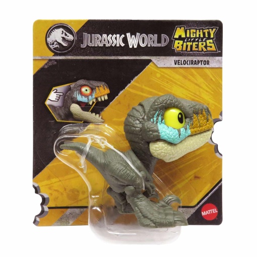 Jurassic World Mighty Little Biters Velociraptor 7,5cm Mattel JFC86/JKT49