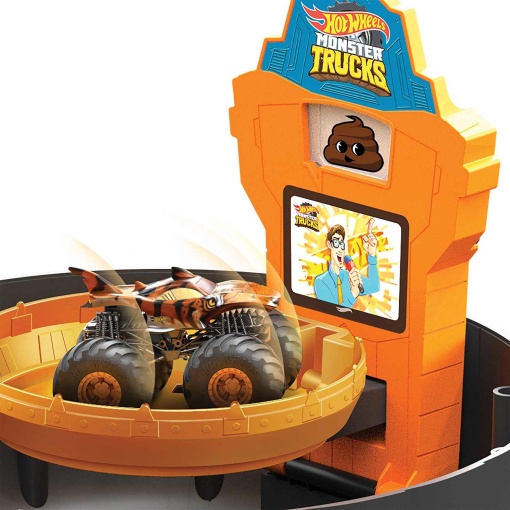 Hot Wheels Monster Trucks pista conjunto pneu das acrobacias Mattel GVK48
