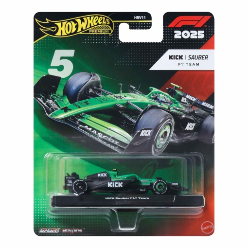 Hot Wheels Premium Formula 1 Kick Sauber Team nº 5 Mattel HRV11/JKD89