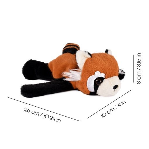 Red panda plush bracelet 25cm HISTOIRE D'OURS