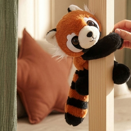 Red panda plush bracelet 25cm HISTOIRE D'OURS