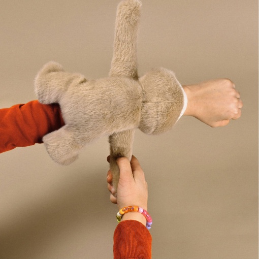 Peluche bracelete preguiça 25cm HISTOIRE D'OURS