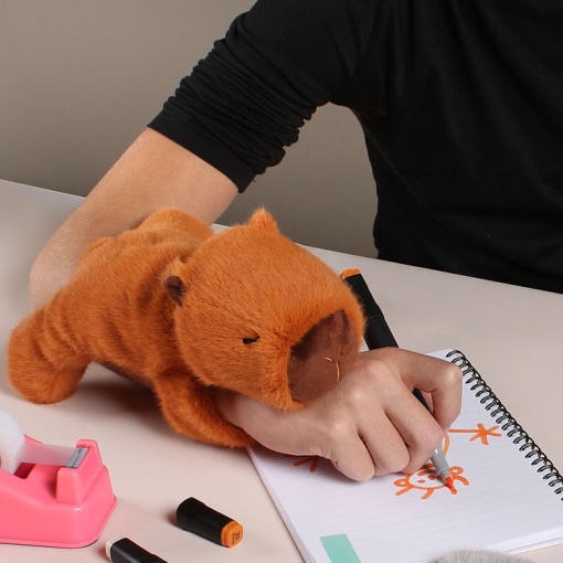 Peluche bracelete capivara 25cm HISTOIRE D'OURS