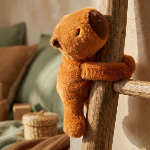 Peluche bracelete capivara 25cm HISTOIRE D'OURS