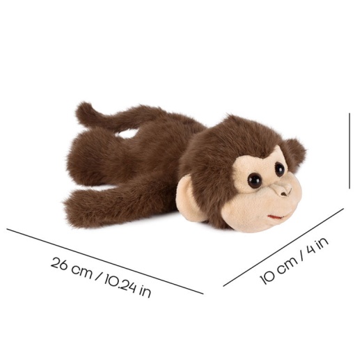 Peluche bracelete macaco 25cm HISTOIRE D'OURS