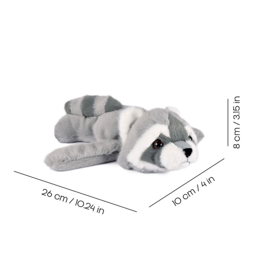 Peluche bracelete guaxinim 25cm HISTOIRE D'OURS