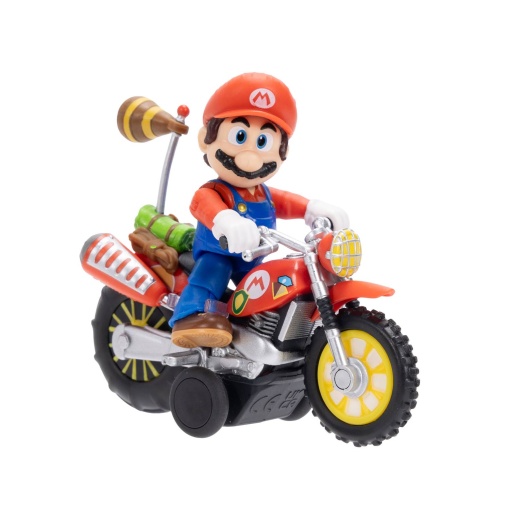 Super Mario Galaxy Mario figure + JAKKS motorcycle