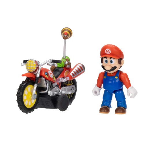 Super Mario Galaxy Mario figure + JAKKS motorcycle
