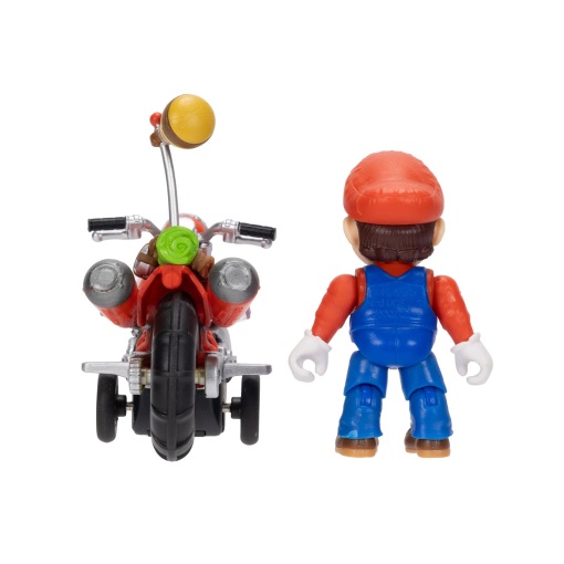 Super Mario Galaxy Mario figure + JAKKS motorcycle