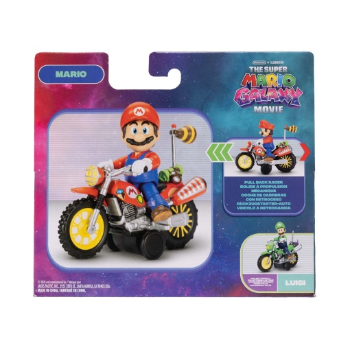 Super Mario Galaxy Mario figure + JAKKS motorcycle