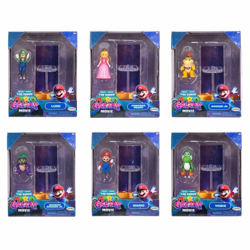 Super Mario Galaxy Princess Peach with JAKKS box