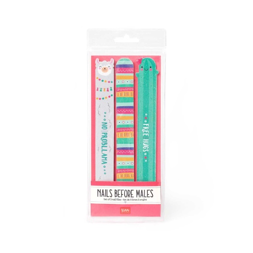 Legami Nails Before Males Llama nail file (3 units) blister pack