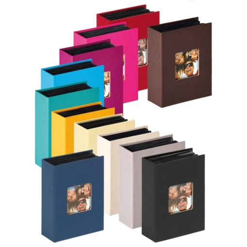 Photo album 13x16.5cm with assorted WALTHER Fun bags